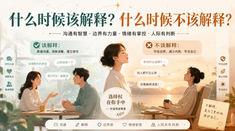 付费文章：什么时候该解释？什么时候不该解释？-资源社