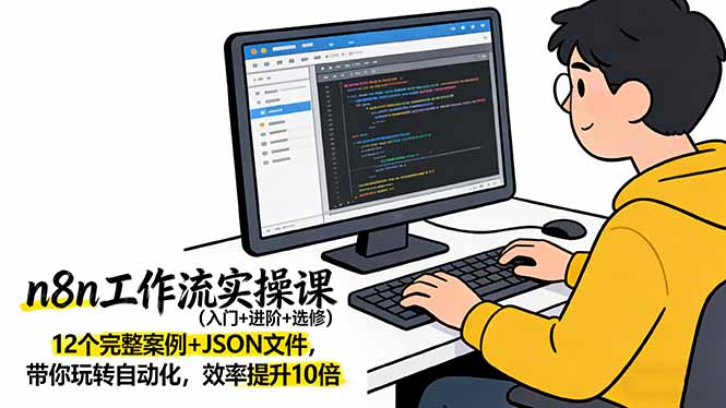 n8n工作流实操课(入门+进阶+选修-资源社
