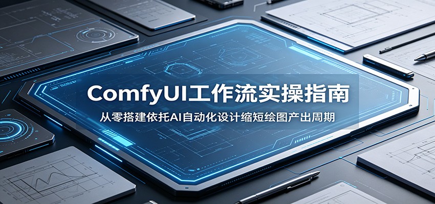 ComfyUI 工作流实操指南：从零搭建依托AI自动化设计缩短绘图产出周期-资源社