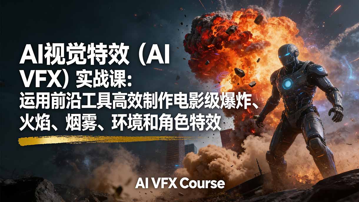AI视觉特效(AI VFX-资源社