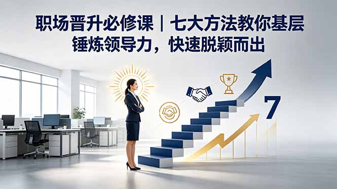 付费文章:职场晋升必修课|七大方法教你基层锤炼领导力,快速脱颖而出-资源社