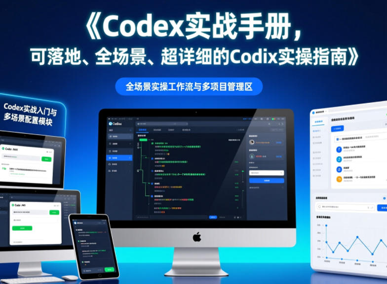Codex实战手册，可落地、全场景、超详细的Codex实操指南-资源社