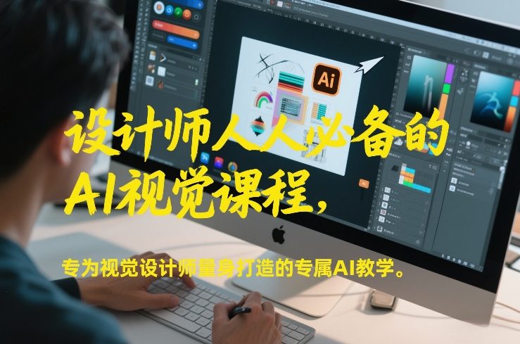 设计师人人必备的AI视觉课程，专为视觉设计师量身打造的专属AI教学-资源社