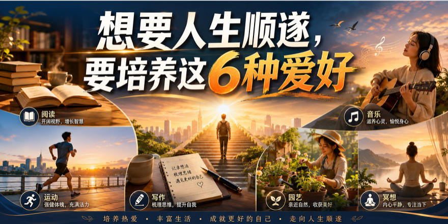 公众号付费文章:想要人生顺遂,要培养这6种爱好-资源社
