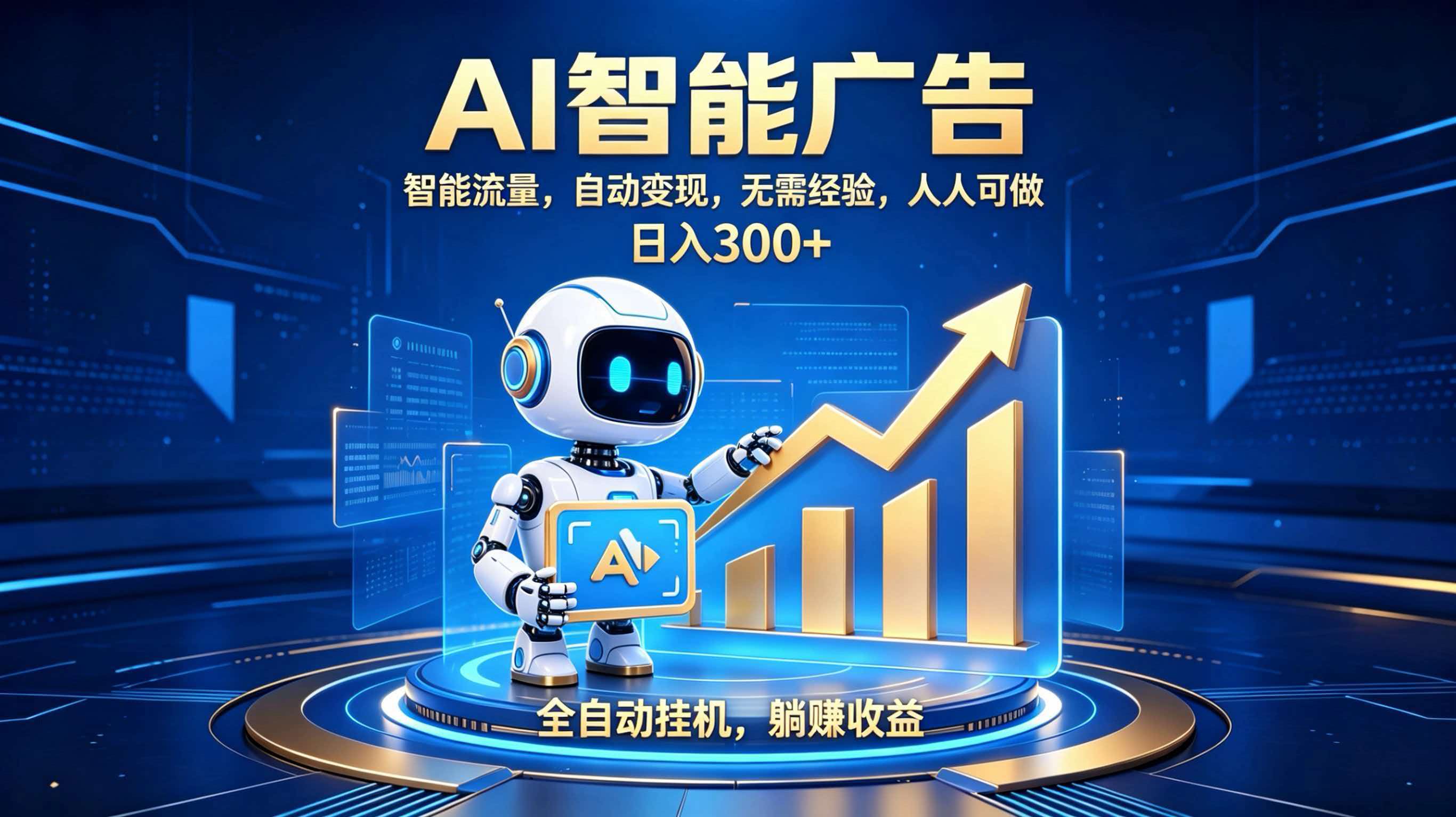 轻资产新赛道,全自动AI广告,打造持续收益-资源社