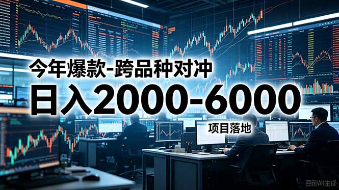 今年爆款-跨品种对冲日入2000-6000,项目落地!-资源社