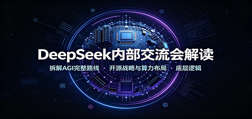 DeepSeek内部交流会解读:拆解AGI完整路线,开源战略与算力布局底层逻辑-资源社