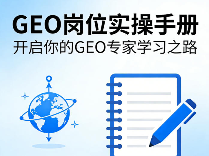 GEO岗位实操手册，开启你的GE0专家学习之路-资源社