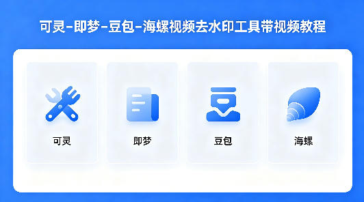 可灵–即梦–豆包–海螺视频去水印工具带视频教程-资源社
