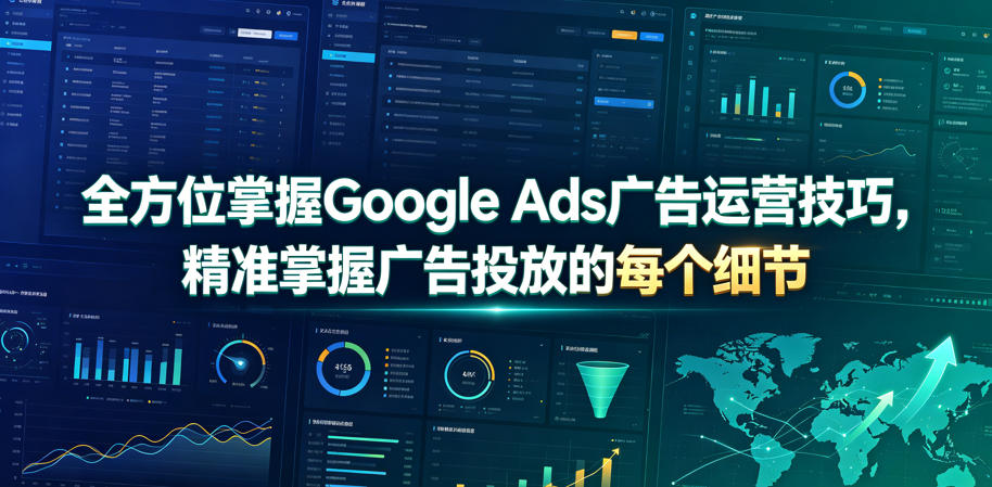 全方位掌握Google Ads广告运营技巧，精准掌握广告投放的每个细节【原创双语字幕】-资源社
