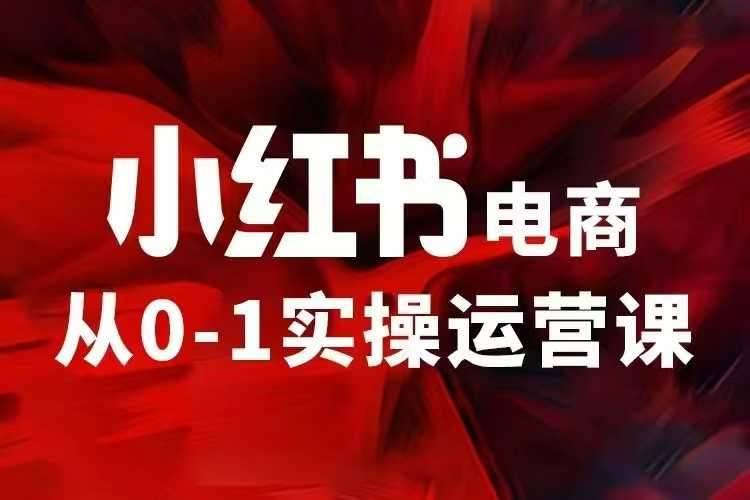 小红书电商运营，97节小红书vip内部课，带你实现小红书赚钱-资源社