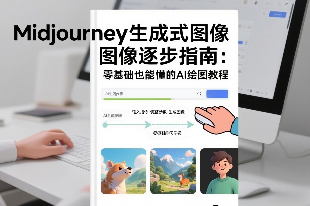 Midjourney生成式图像逐步指南：零基础也能懂的AI绘图教程-资源社