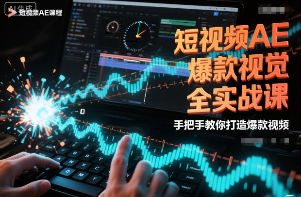 短视频AE爆款视觉全实战课,手把手教你打造爆款视频-资源社