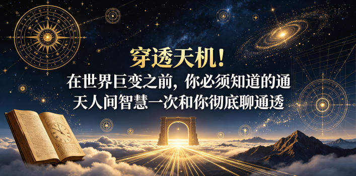 付费文章：穿透天机！在世界巨变之前，你必须知道的通天人间智慧一次和你彻底聊通透-资源社