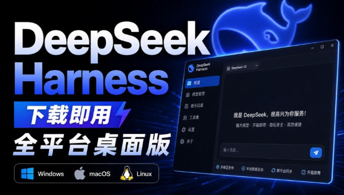 Github上近20万Stars,Harness现在可以双击运行使用了,Harness全平台桌面版-资源社
