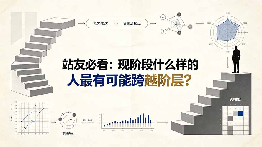 付费文章:站友必看:现阶段什么样的人最有可能跨越阶层?-资源社