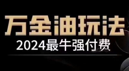 2024最牛强付费，万金油强付费玩法，干货满满，全程实操起飞-资源社