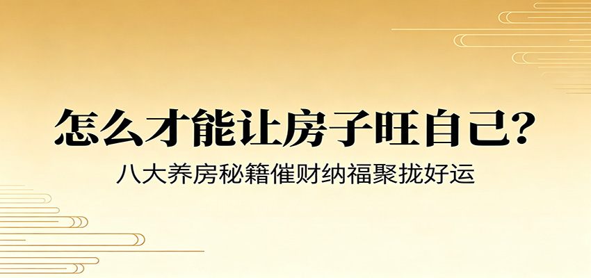 付费文章《怎么才能让房子旺自己？》八大养房秘籍催财纳福聚拢好运-资源社