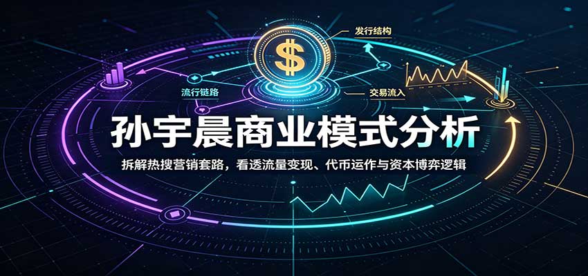 孙宇晨商业模式分析:拆解热搜营销套路,看透流量变现、代币运作与资本博弈逻辑-资源社