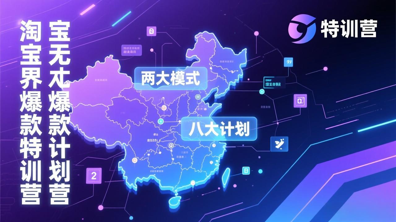 淘宝无界爆款训练营：2026年1月杭州线下高端集训课，3天构建两大模式八大计划体系-资源社