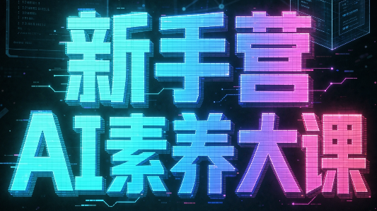 破局俱乐部·破局行动新手营AI素养大课-资源社