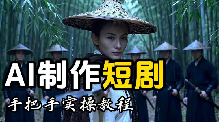 【保姆级手把手教程】AI短剧制作完整流程教学,从小白零基础到成片大神-资源社