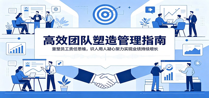 高效团队塑造管理指南：重塑员工责任思维，识人用人凝心聚力实现业绩持续增长-资源社