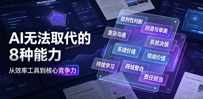 付费文章:AI无法取代的8种能力-资源社