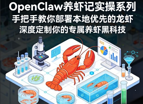 OpenClaw养虾记实操系列，手把手教你部署本地优先的龙虾，深度定制你的专属养虾黑科技-资源社