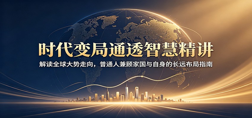 时代变局通透智慧精讲:解读全球大势走向,普通人兼顾家国与自身的长远布局指南-资源社