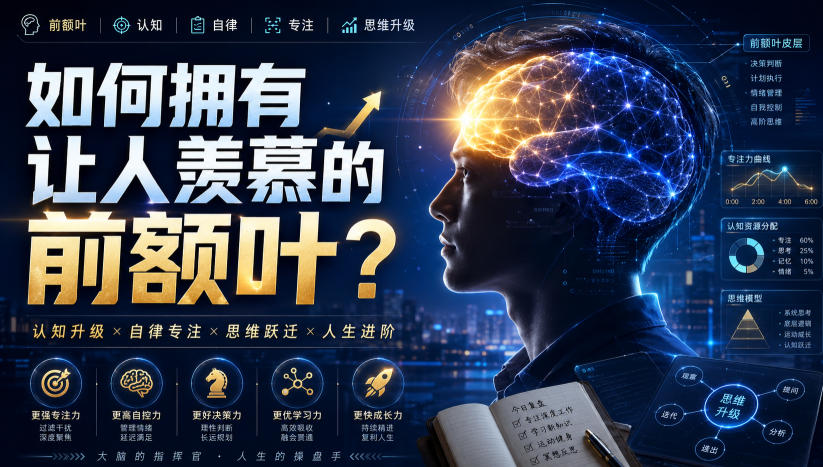 付费文:如何拥有让人羡慕的前额叶?-资源社