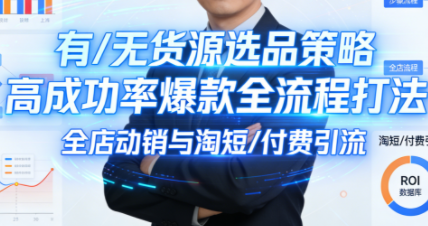 子鹏讲电商·淘宝私家班(更新)-资源社