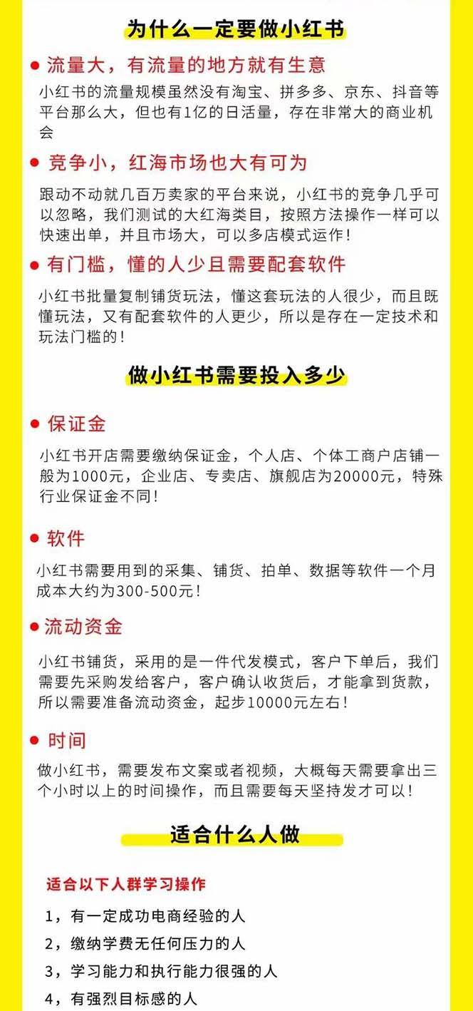 图片[1]-小红书-笔记带货课【6月更新】流量 电商新机会 315节正课+64节隐藏课-资源社