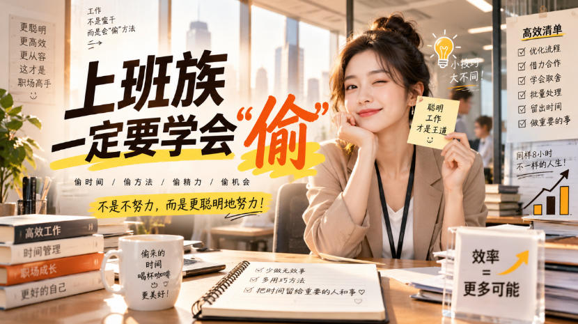 某社群精选付费文:上班族一定要学会“偷“-资源社