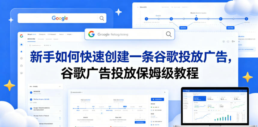 新手如何快速创建一条谷歌投放广告，谷歌广告投放保姆级教程-资源社
