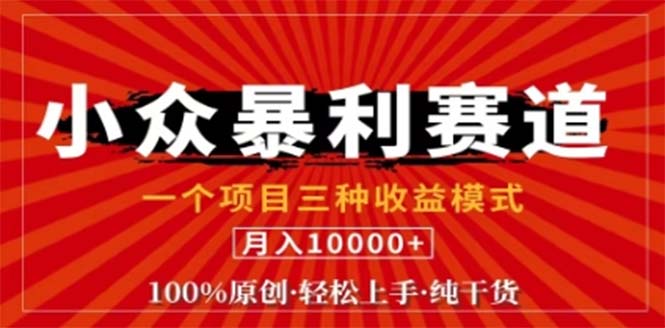 视频号最新爆火赛道，三种可收益模式，0粉新号条条原创条条热门 日入1000+-资源社