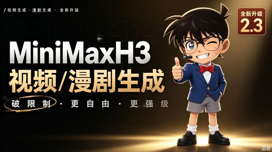 【MiniMaxH3一键懒人整合包】AI视频/漫剧生成工具,支持30_40_50显卡,ComfyUI整合包安装部署!最低8g显存也能跑!-资源社