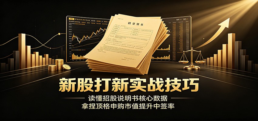 新股打新实战技巧：读懂招股说明书核心数据，拿捏顶格申购市值提升中签率-资源社