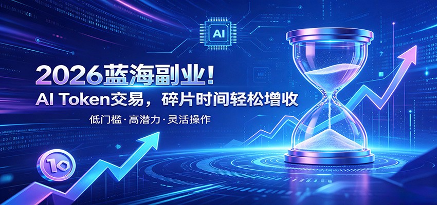 AI Token算力赛道！普通人可入局的数字副业，零门槛快速起步-资源社