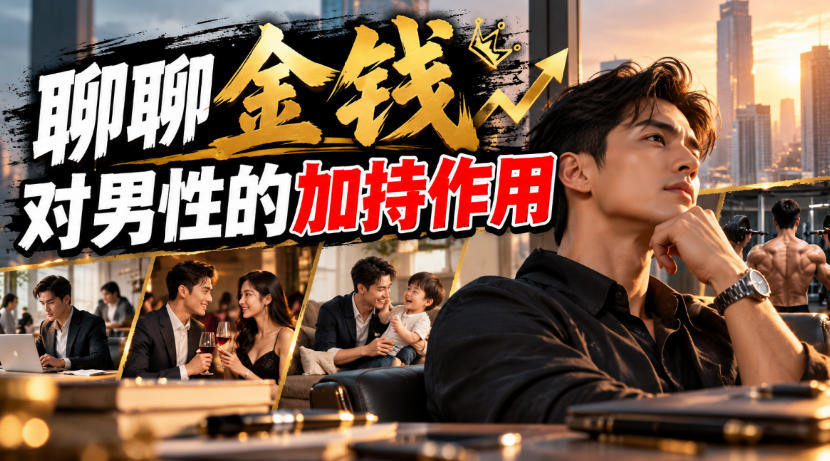 某公众号付费文章:聊聊金钱对男性的加持作用-资源社