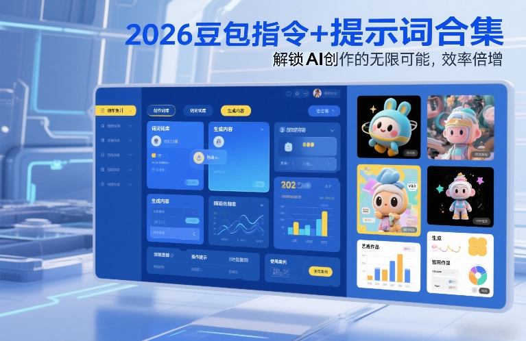 2026豆包指令+提示词合集，解锁AI创作的无限可能，效率倍增-资源社