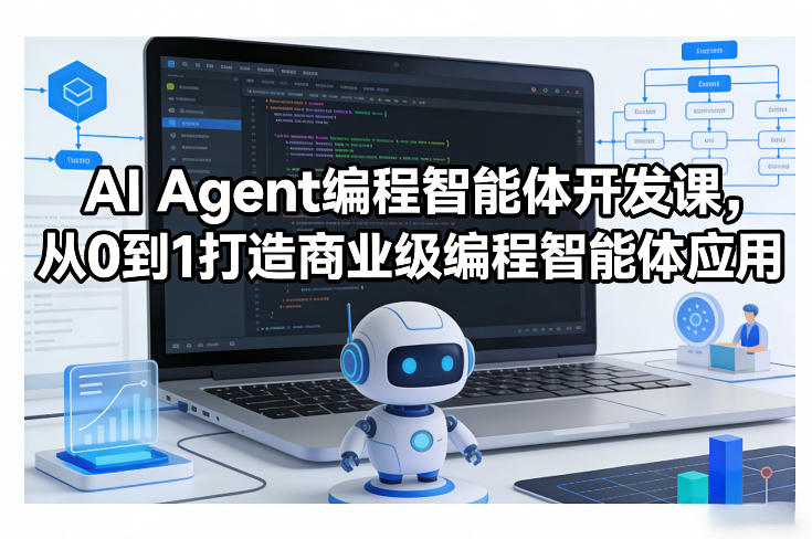 AI Agent编程智能体开发课，从0到1打造商业级编程智能体应用-资源社