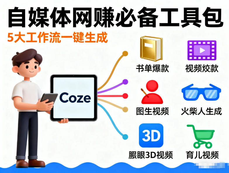 Coze工作流合集,内容一共100份左右,内容丰富,可以提供工作效率-资源社