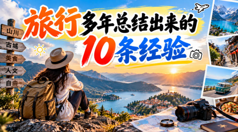 付费文章：旅行多年总结出来的10条经验-资源社