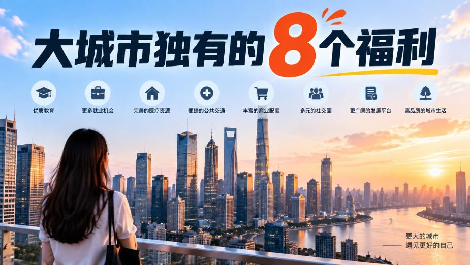 某公众号付费文章:大城市独有的8个福利-资源社