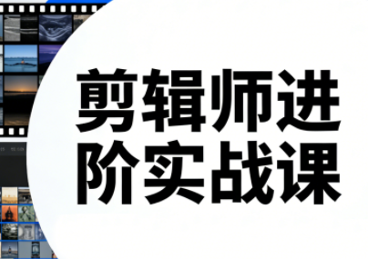 剪辑师进阶实战课(更新23年-25年)-资源社