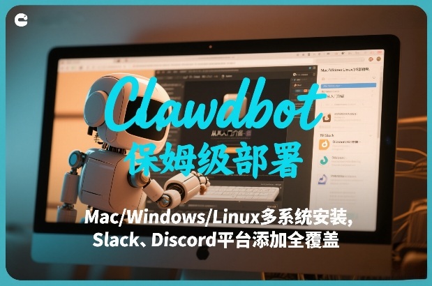 Clawdbot保姆级部署，从入门介绍、Mac/Windows/Linux多系统安装，到Slack、Discord平台添加全覆盖-资源社