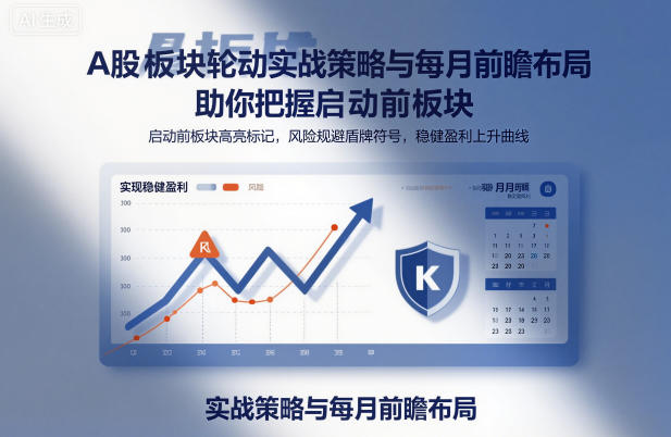 A股板块轮动实战策略与每月前瞻布局,助你把握启动前板块,规避风险,实现稳健盈利-资源社
