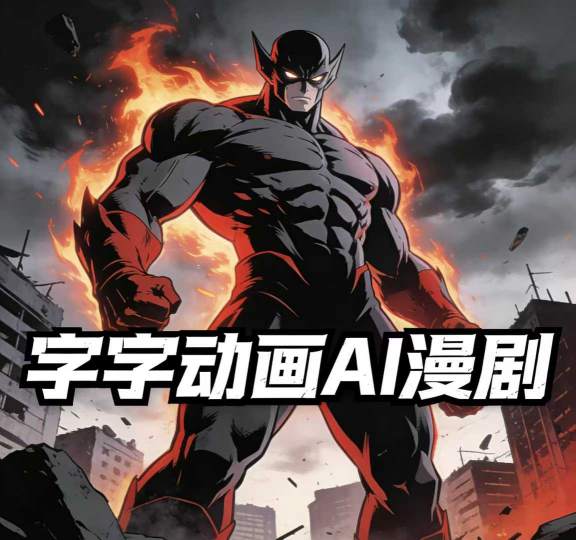 字字动画AI漫剧2026年第1期系统课程,小白看完就能学会实操的漫剧课,单人月收1-3W-资源社