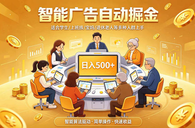 2026年最好做的项目：自动掘金项目，小白轻易上手，单日轻松收入500+【揭秘】-资源社